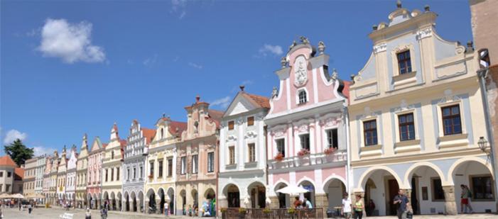 Ubytovani U Seniglu Hotel Telc Exterior photo